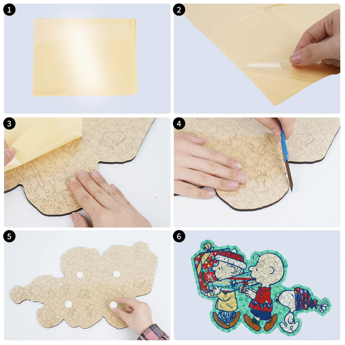 Merry Unwrapping, Snoopy Jigsaw Puzzles
