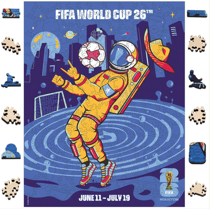 World Cup 2026 Houston Poster, FIFA Jigsaw Puzzle