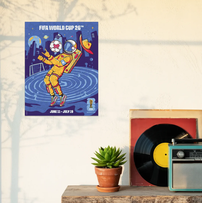 World Cup 2026 Houston Poster, FIFA Jigsaw Puzzle