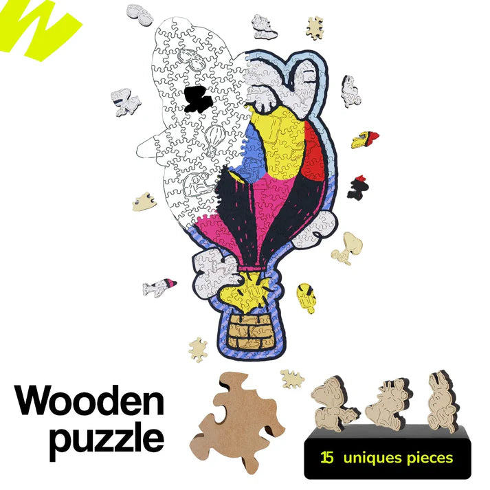 Balloon Ride, Snoopy Jigsaw Puzzles