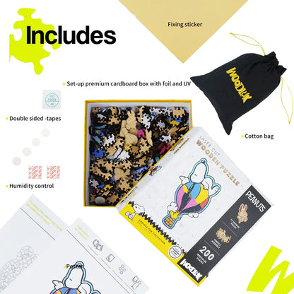 Balloon Ride, Snoopy Jigsaw Puzzles