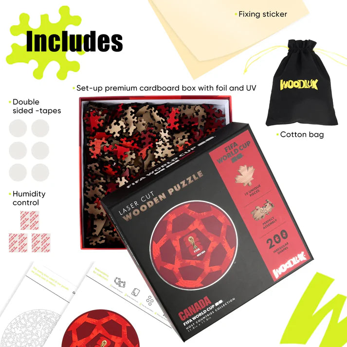 World Cup 2026 Canada Ball, FIFA Jigsaw Puzzle