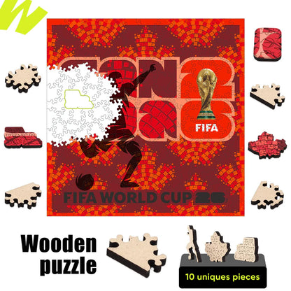World Cup 2026 Host Country Poster Canada,FIFA Jigsaw Puzzle