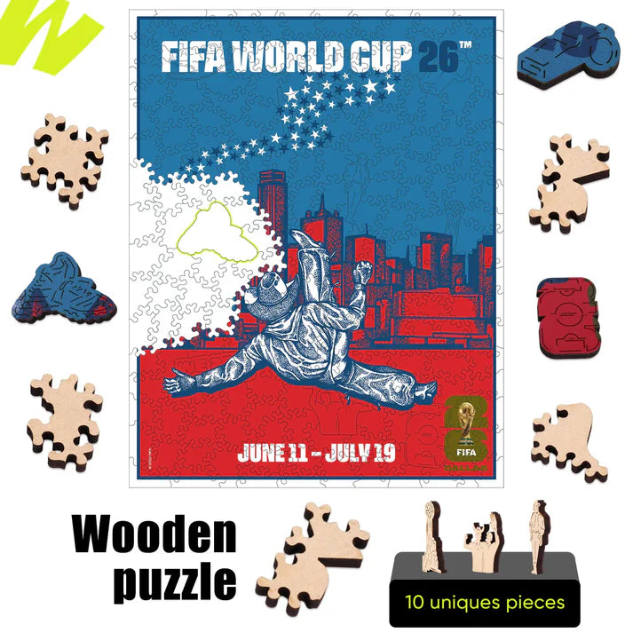 World Cup 2026 Dallas Poster FIFA Jigsaw Puzzle