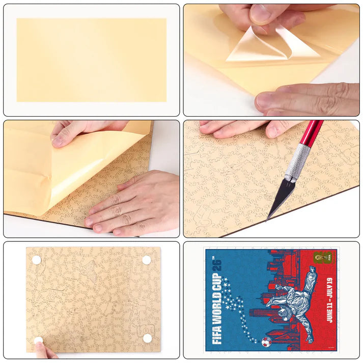 World Cup 2026 Dallas Poster FIFA Jigsaw Puzzle