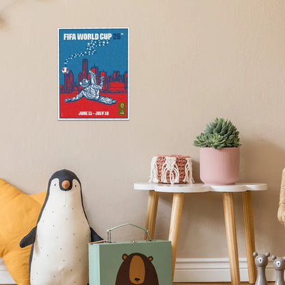 World Cup 2026 Dallas Poster FIFA Jigsaw Puzzle