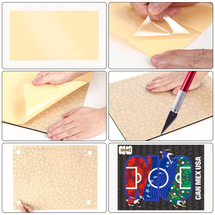 World Cup 2026 Host Countries Poster, FIFA Jigsaw Puzzle