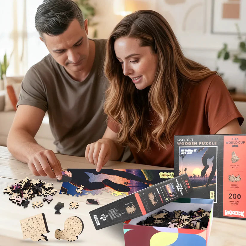 World Cup 2026 Los Angeles Poster, FIFA Jigsaw Puzzle