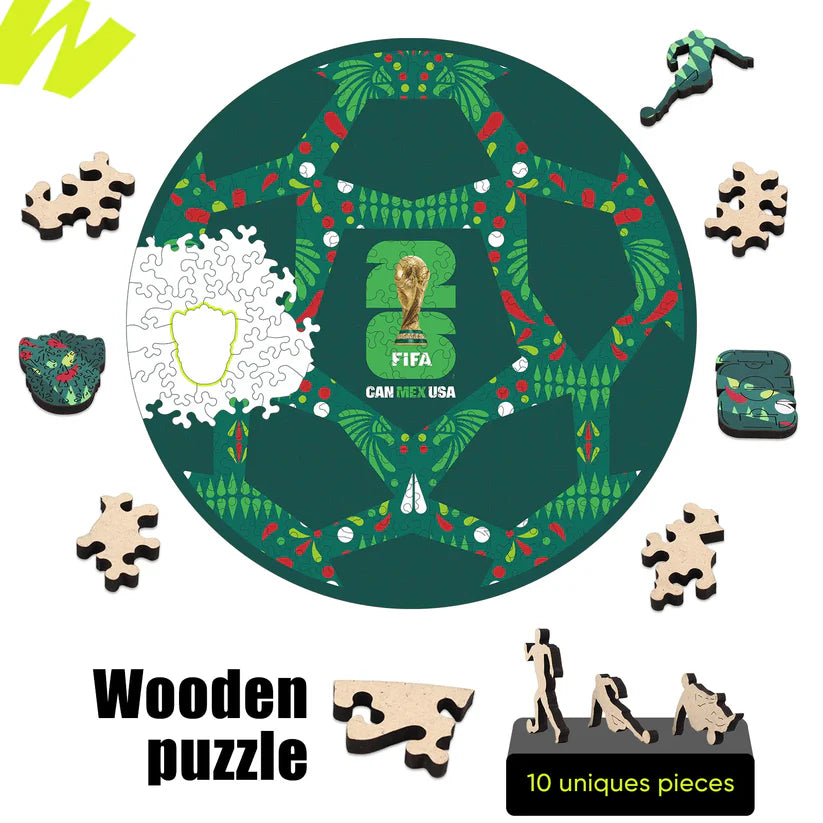 World Cup 2026 Mexico Ball, FIFA Jigsaw Puzzle