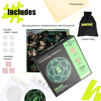 World Cup 2026 Mexico Ball, FIFA Jigsaw Puzzle