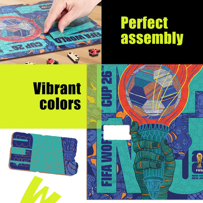 World Cup 2026 NYC New Jersey Poster, FIFA Jigsaw Puzzle