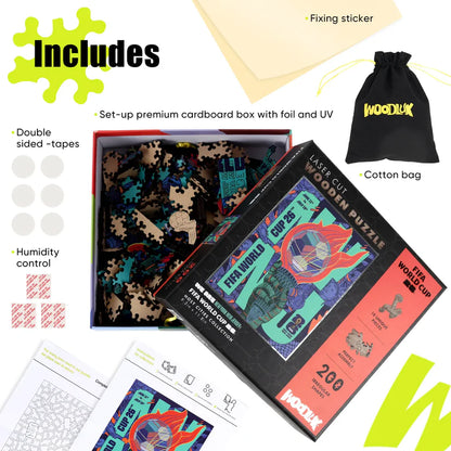 World Cup 2026 NYC New Jersey Poster, FIFA Jigsaw Puzzle