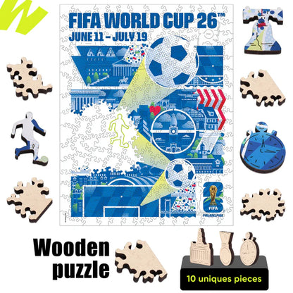 World Cup 2026 Philadelphia Poster, FIFA Jigsaw Puzzle
