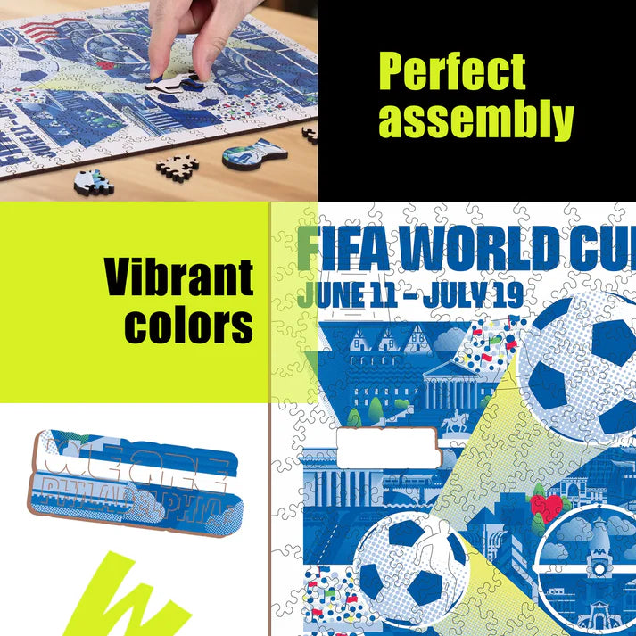 World Cup 2026 Philadelphia Poster, FIFA Jigsaw Puzzle