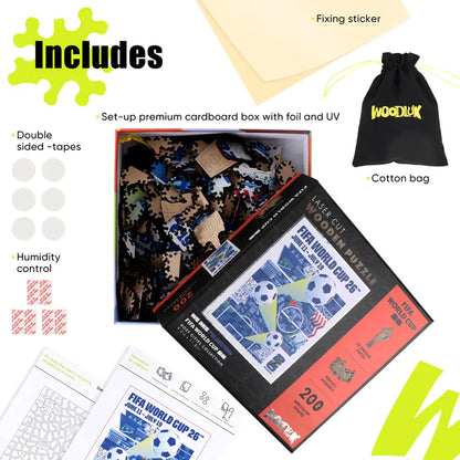 World Cup 2026 Philadelphia Poster, FIFA Jigsaw Puzzle