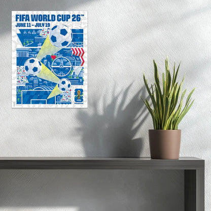 World Cup 2026 Philadelphia Poster, FIFA Jigsaw Puzzle