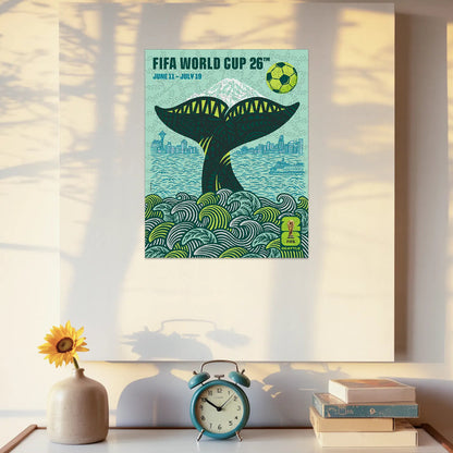 World Cup 2026 Seattle Poster, FIFA Jigsaw Puzzle