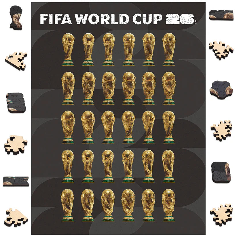 World Cup 2026 Trophy Poster, FIFA Jigsaw Puzzle