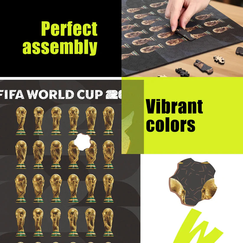 World Cup 2026 Trophy Poster, FIFA Jigsaw Puzzle