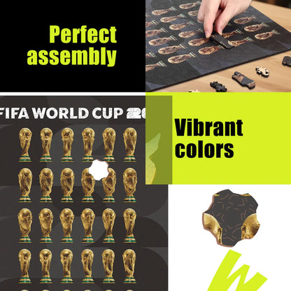 World Cup 2026 Trophy Poster, FIFA Jigsaw Puzzle