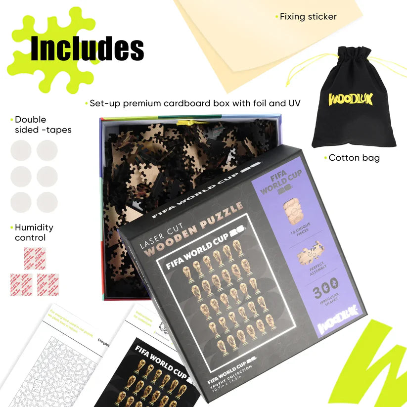 World Cup 2026 Trophy Poster, FIFA Jigsaw Puzzle