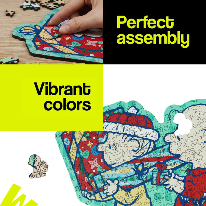 Merry Unwrapping, Snoopy Jigsaw Puzzles