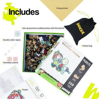 Merry Unwrapping, Snoopy Jigsaw Puzzles