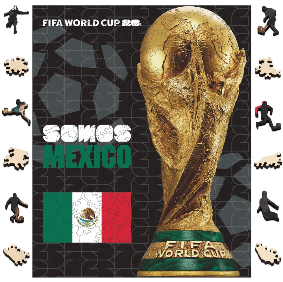 World Cup 2026 Mexico Trophy, FIFA Jigsaw Puzzle