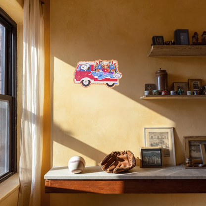 Blooms on Wheels, Snoopy Jigsaw Puzzles