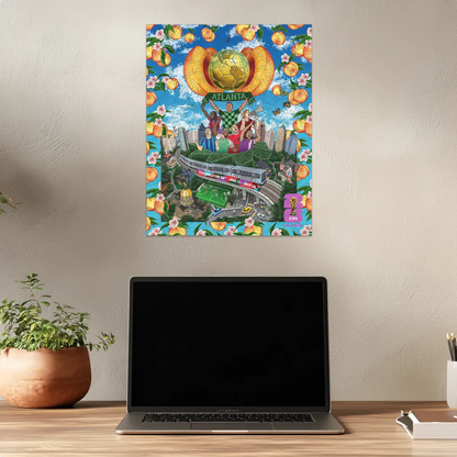 World Cup 2026 Atlanta Poster, FIFA Jigsaw Puzzle